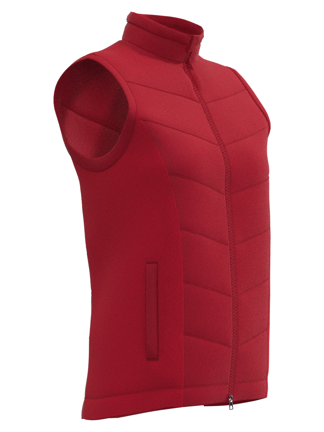 Womens Chevron Quilted Vest-Vests-Callaway