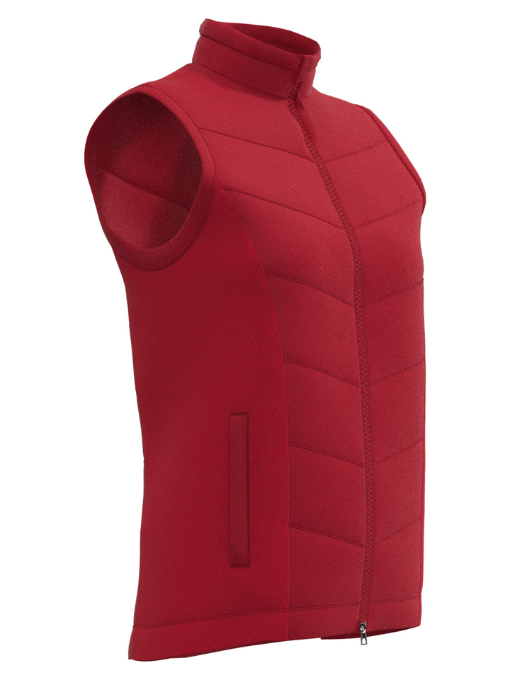 Womens Chevron Quilted Vest-Vests-Callaway