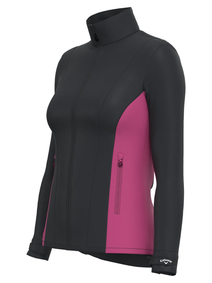 Womens Color Block Waterproof Golf Jacket-Jackets-Callaway