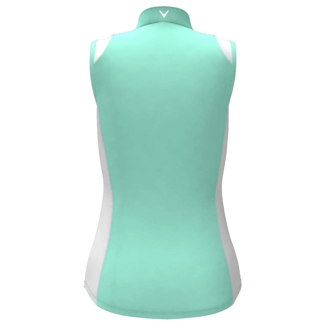 Womens Color Block 1/4 Zip Polo Polos