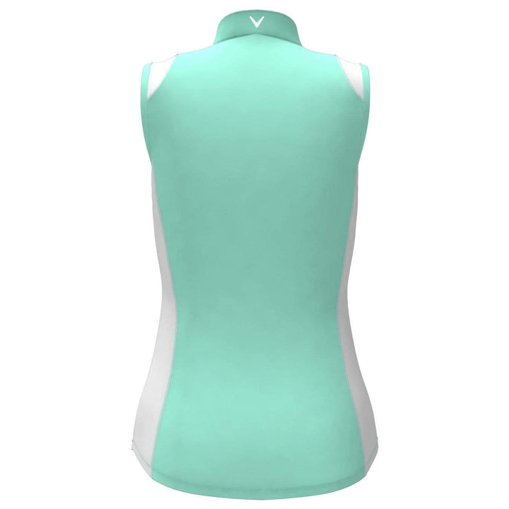 Womens Color Block 1/4 Zip Polo Polos