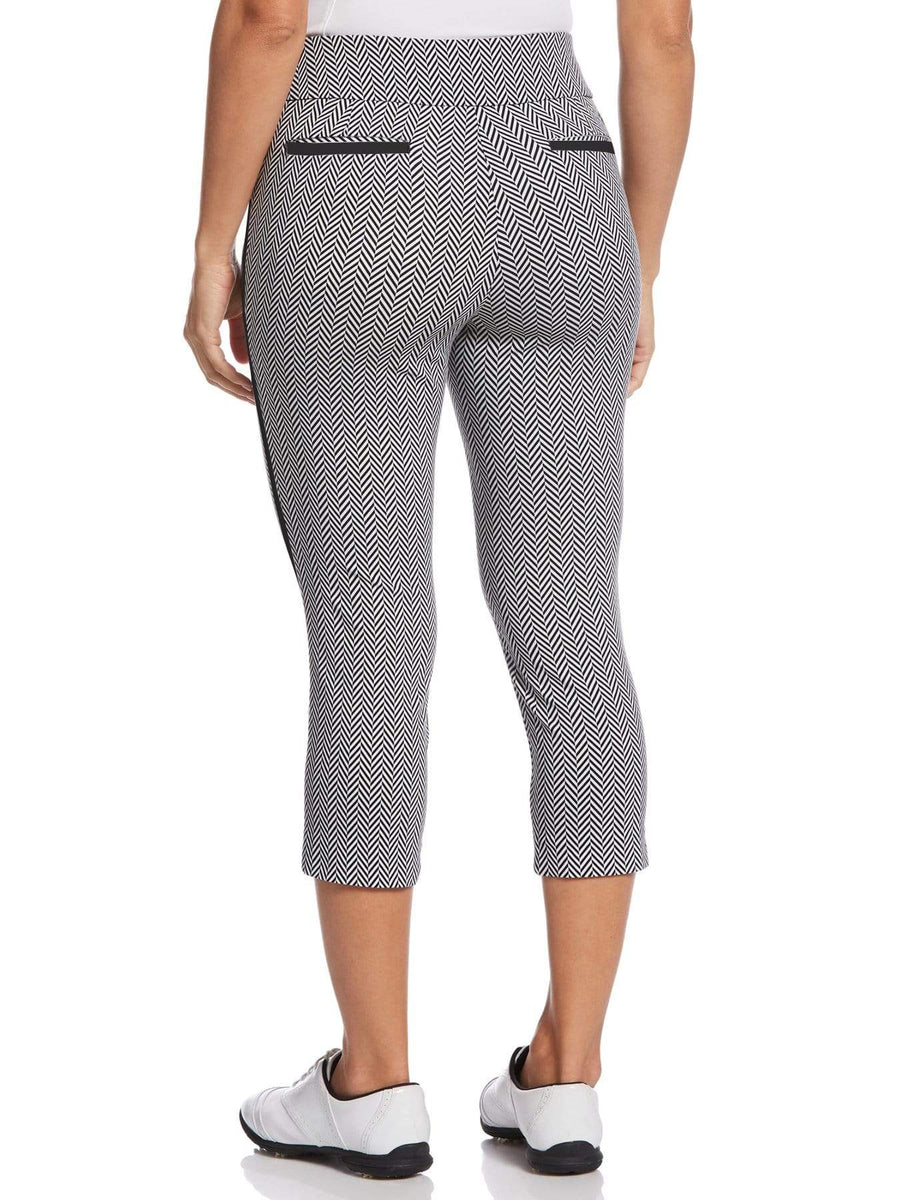  Foto zu Womens Herringbone Print TrueSculpt™ Capri Golf Pant – Callaway Apparel 