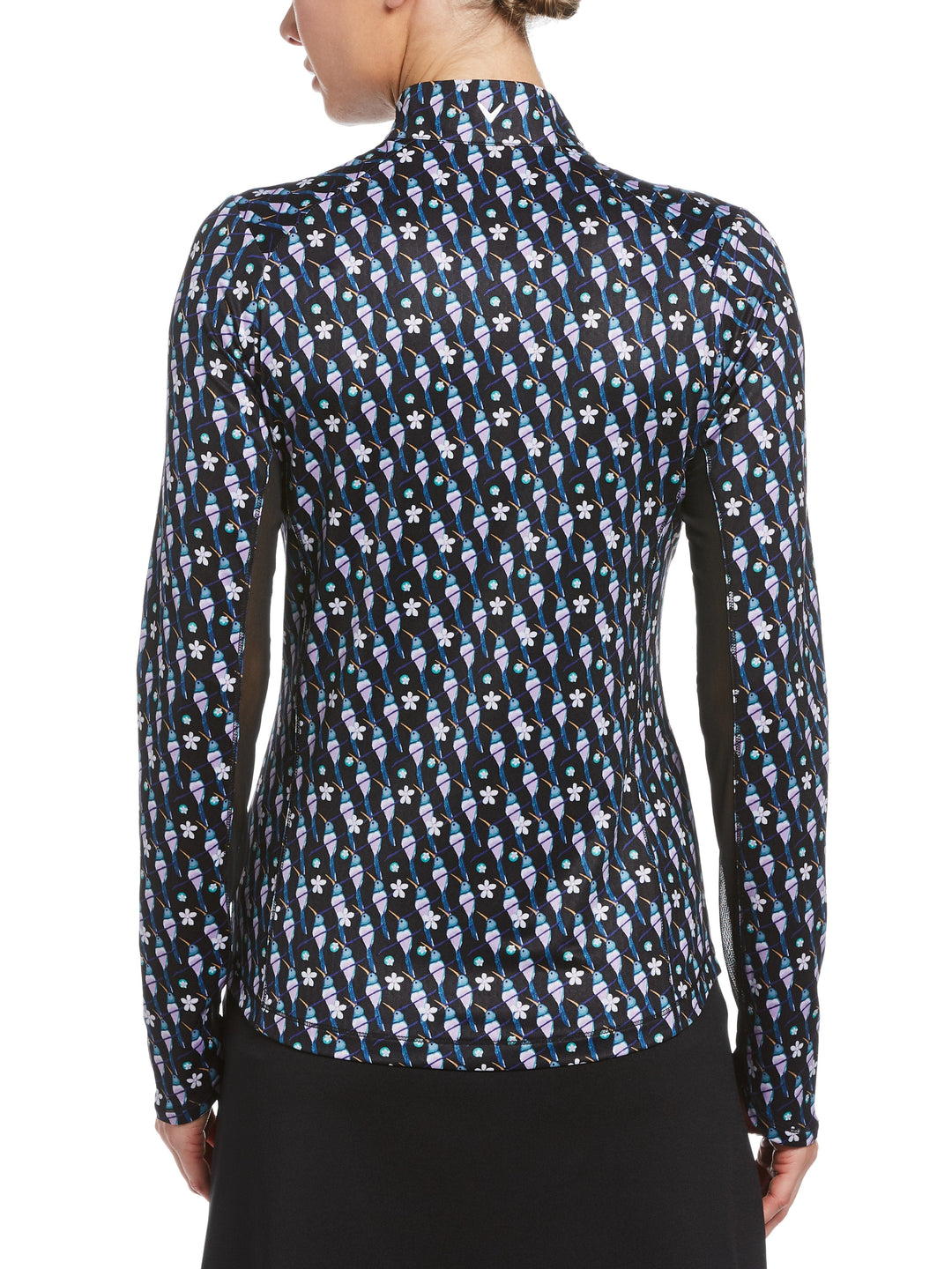 Womens Hummingbird Print Swing Tech Sun Protection Shirt-Jackets-Callaway