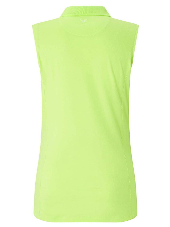 Womens Micro Hex Solid Polo Polos