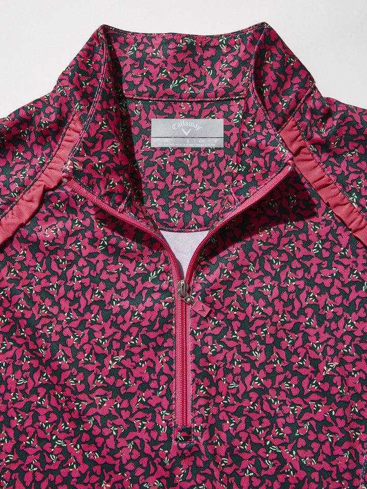Womens Mini Floral Print Golf Polo-Polos-Callaway