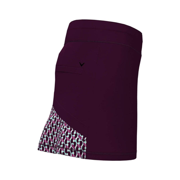 Womens Multi-Color Geo Print Stretch Skort Skorts