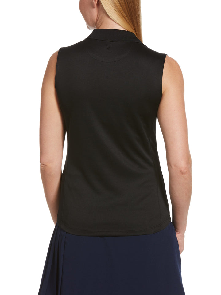 Womens Opti Dri Sleeveless Polo-Polos-Callaway