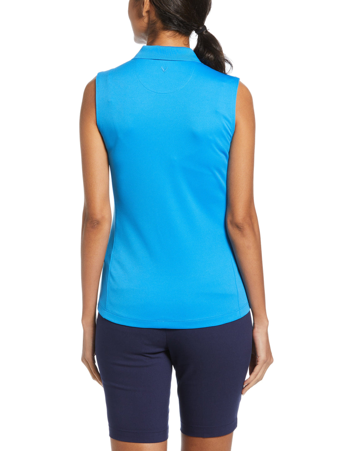 Womens Opti Dri™ Sleeveless Polo (Ibiza Blue) 