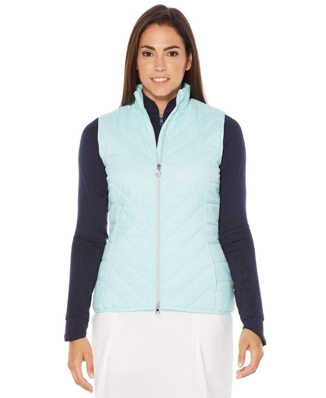 Womens Opti-Therm Puffer Vest Jackets Limpet Shell / L