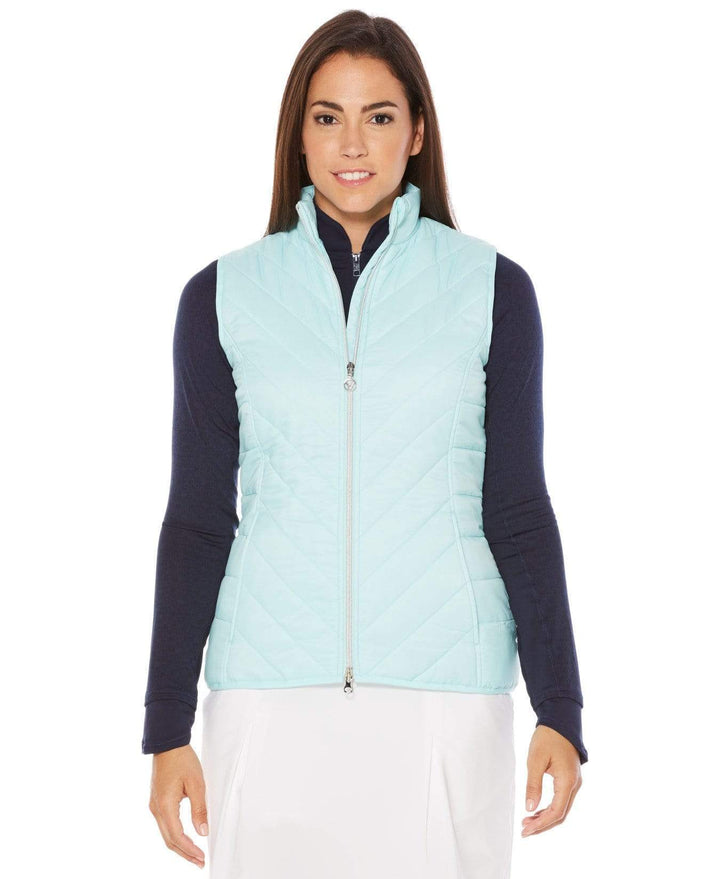 Womens Opti-Therm Puffer Vest Jackets Limpet Shell / L