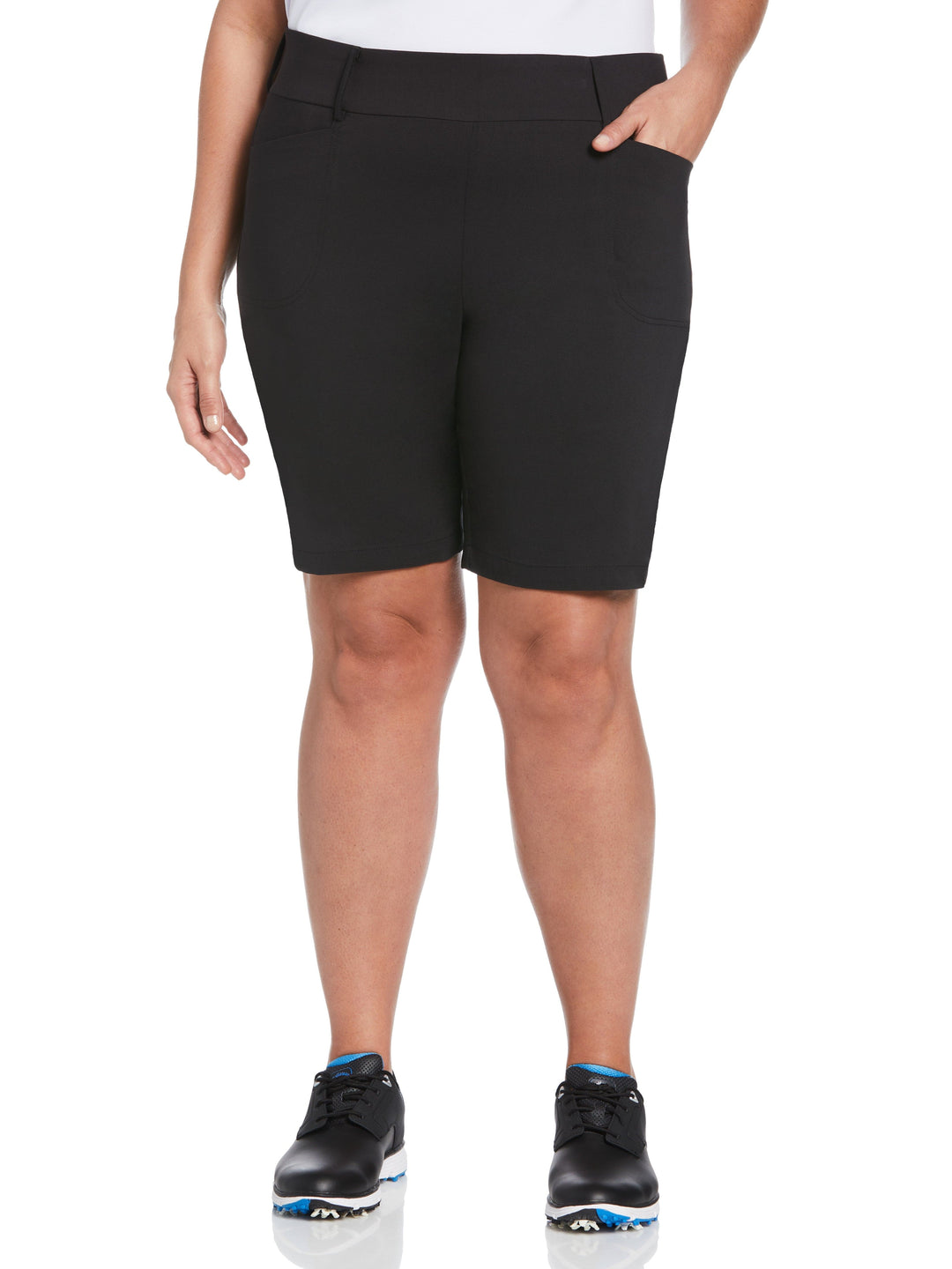 Plus 9.5" Stretch Tech Golf Short (Caviar) 