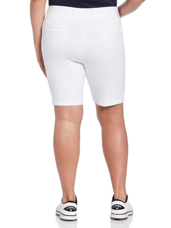 Plus 9.5" Stretch Tech Golf Short (Brilliant White) 