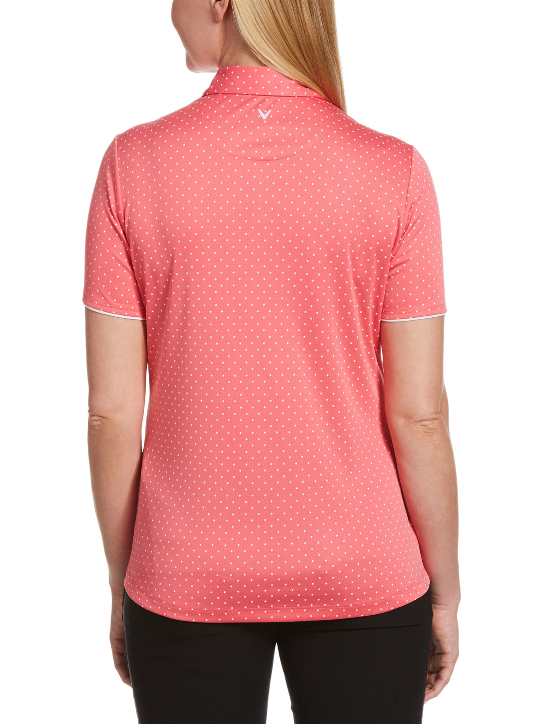 Womens Polka Dot Polo-Polos-Callaway