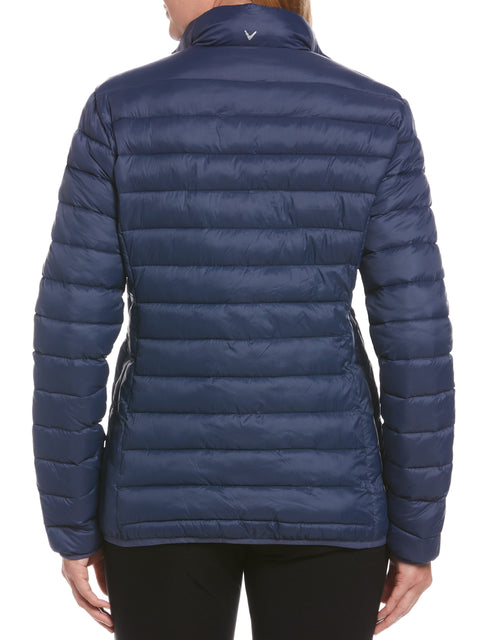 Womens Banded Puffer Jacket--Callaway