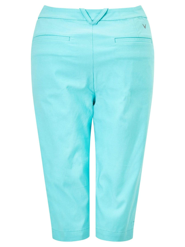 Womens Pull-On Stretch Solid Short with Active Waistband Shorts