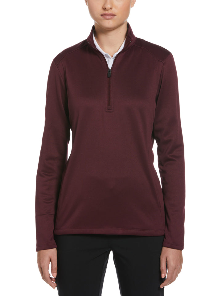 Womens 1/4 Zip Pullover-Jackets-Fig-M-Callaway