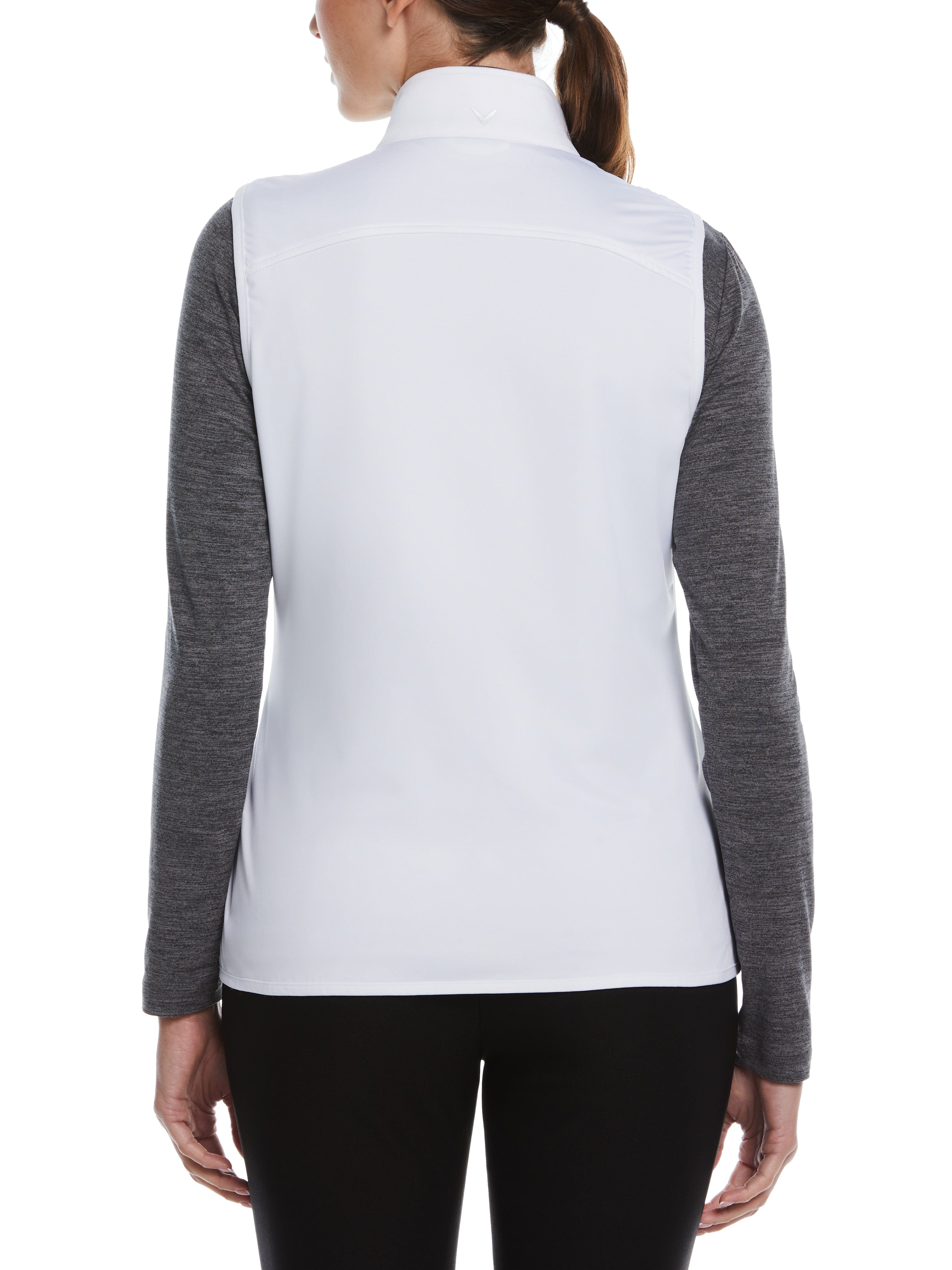 Callaway レディース キルティング　ベスト L ホワイト Womens Quilted Front Golf Vest – Callaway Apparel
