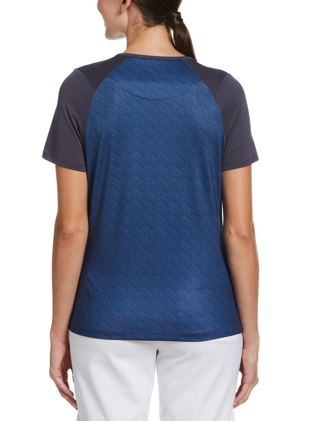 Reflection Stripe Golf Top (Odyssey Gray) 