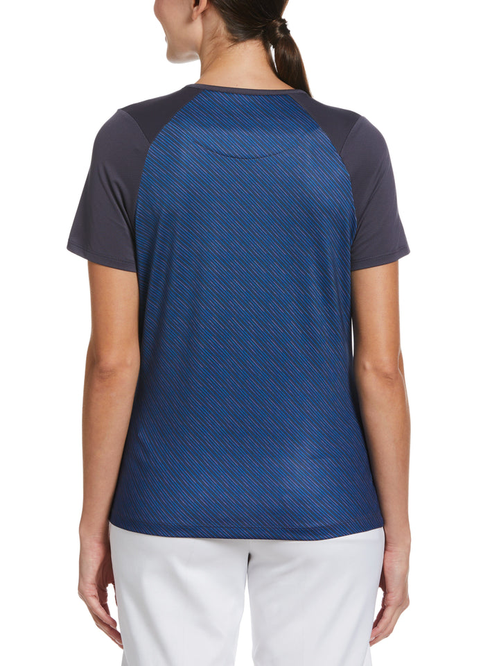 Reflection Stripe Golf Top (Odyssey Gray) 