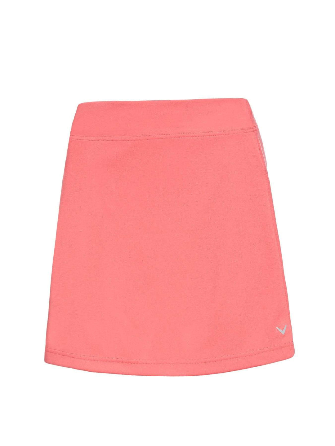 Womens Solid Knit Skort-Skorts-Camellia Rose-XXL-Callaway Apparel