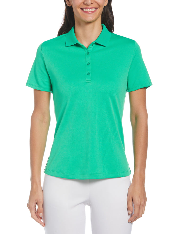 Swing Tech Solid Polo Top (Bright Green)