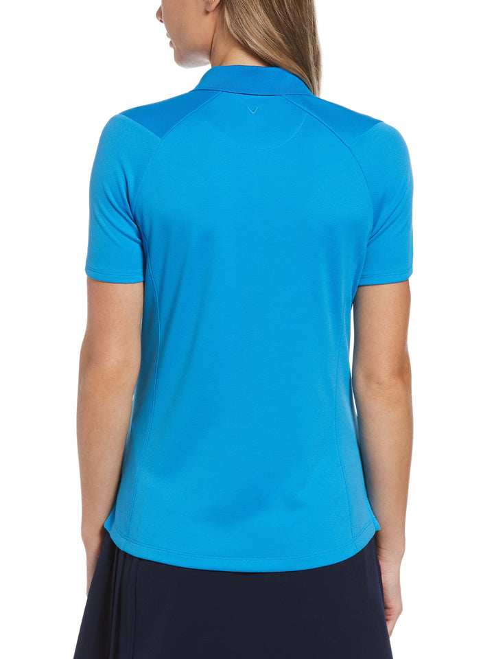 Womens Solid Swing Tech Polo-Polos-Callaway