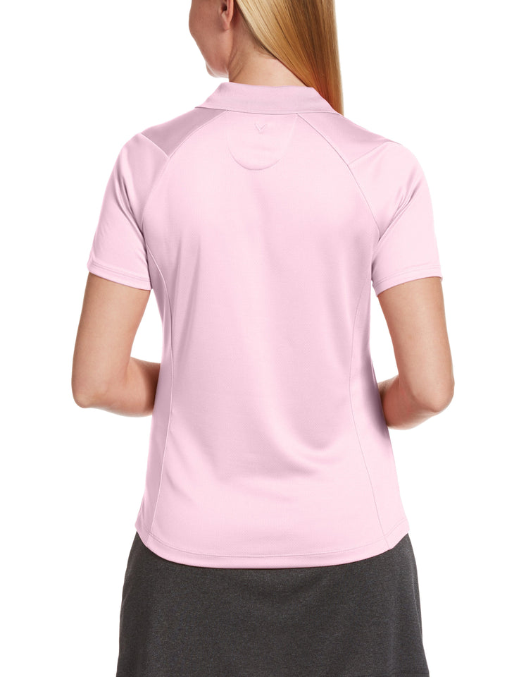 Swing Tech Solid Polo Top (Lilac Chiffon)