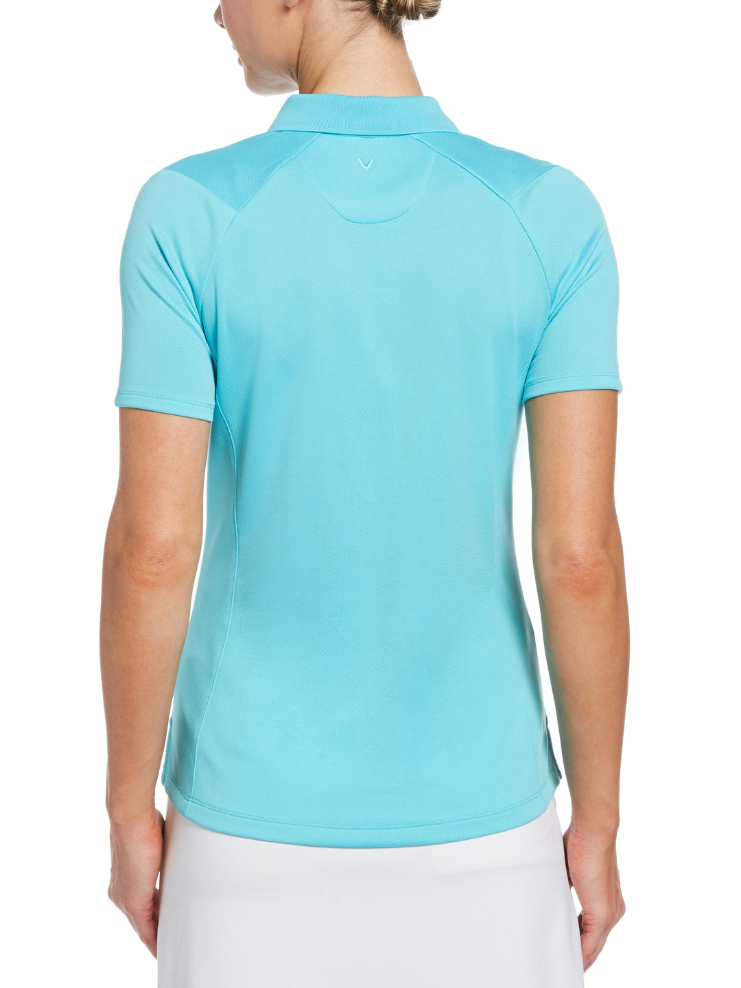 Swing Tech Solid Polo Top (Blue Curacao)