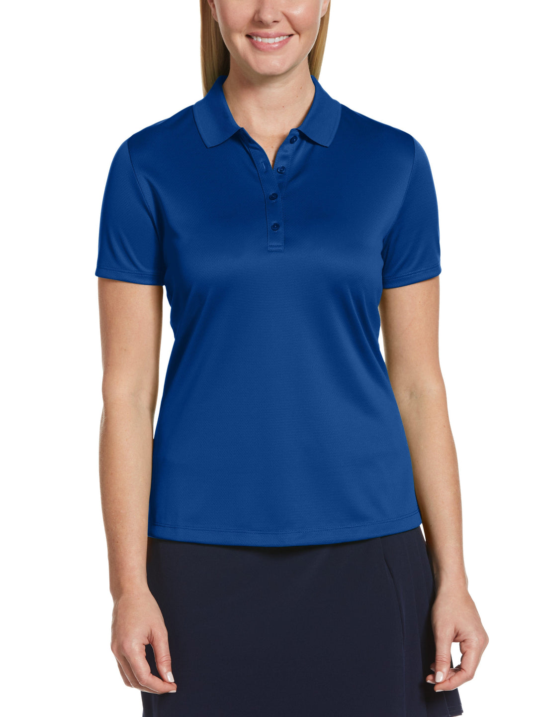 Swing Tech Solid Polo Top (Mazarine Blue) 