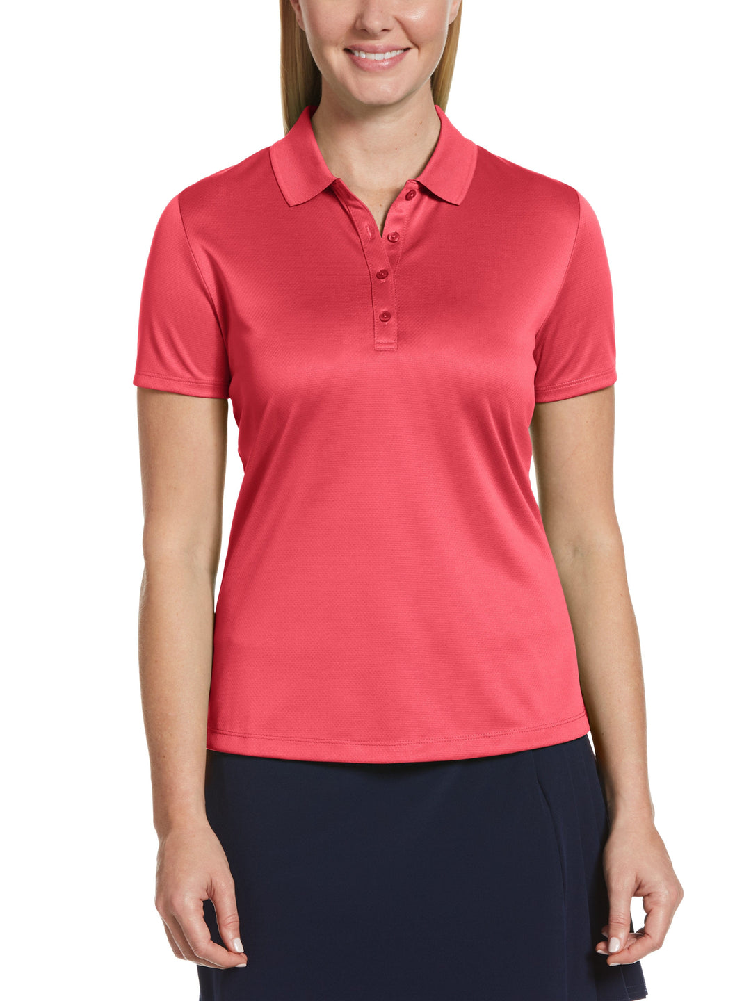Swing Tech Solid Polo Top (Paradise Pink) 