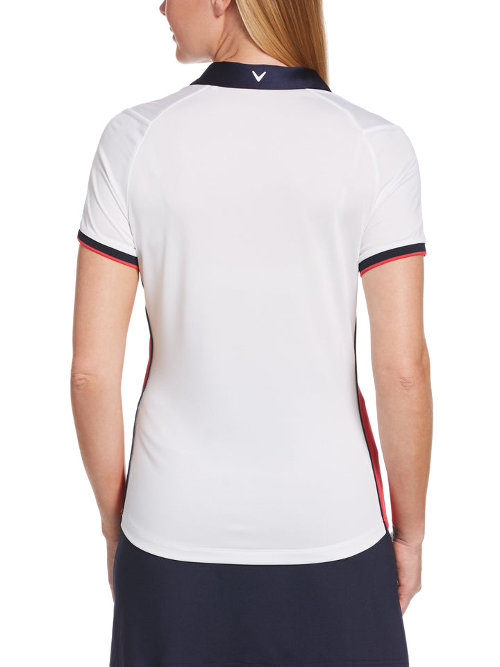 Womens Swing Tech Color Block Polo-Polos-Callaway