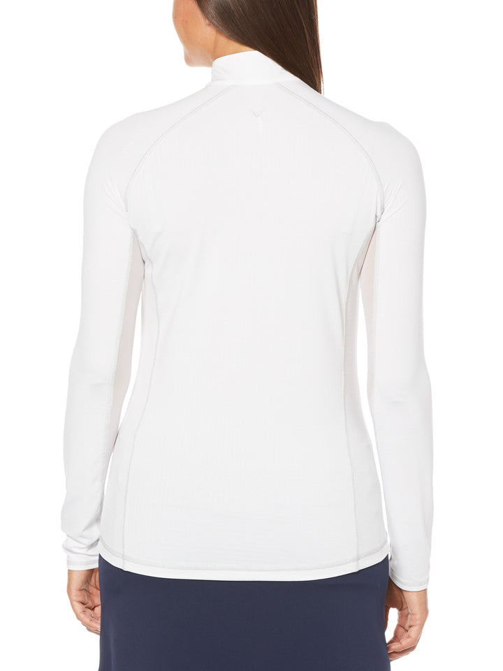 Womens Swing Tech Mock Pullover-Jackets-Callaway
