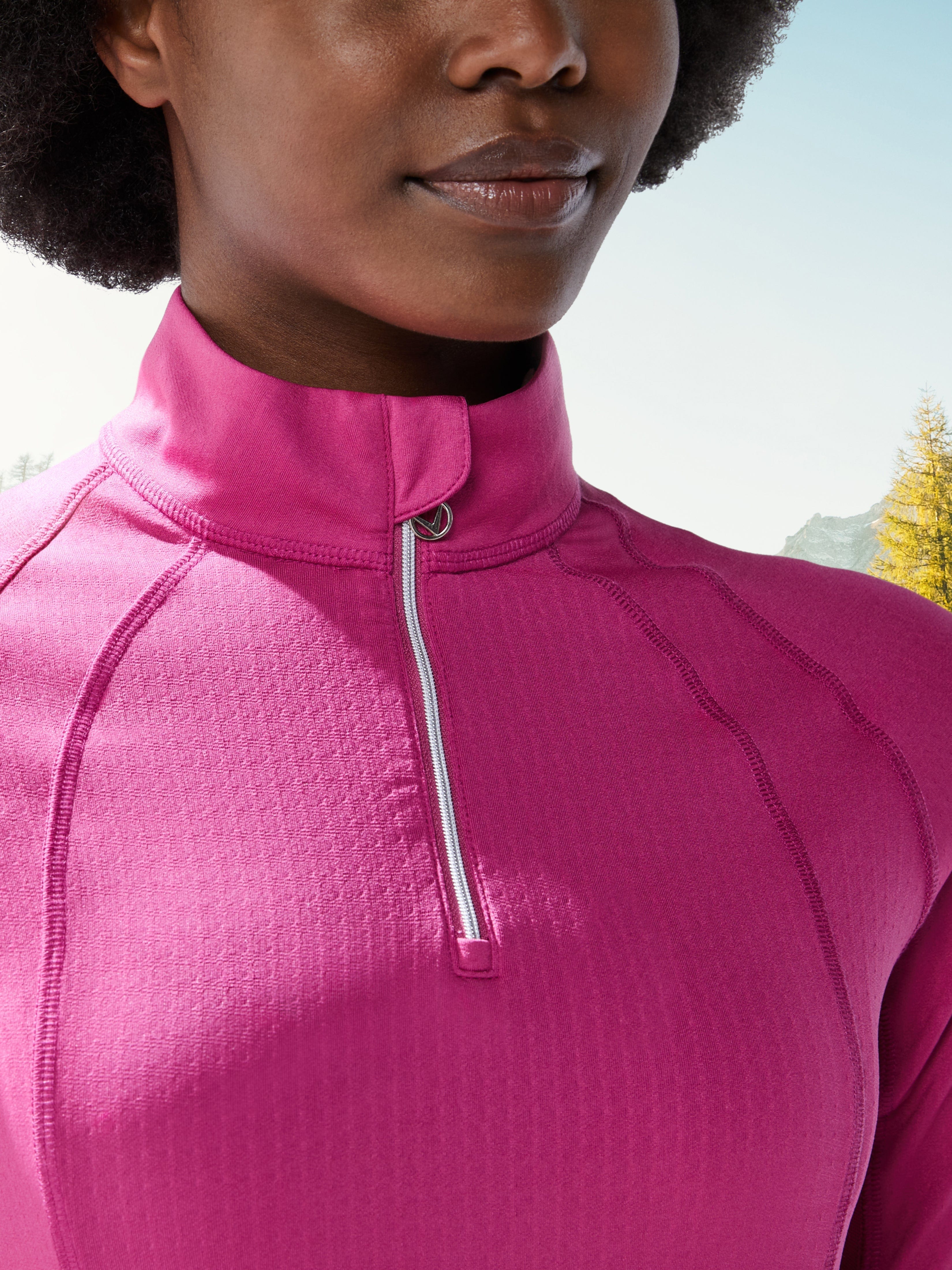Womens Swing Tech™ Sun Protection 1/4 Zip Golf Shirt – Callaway