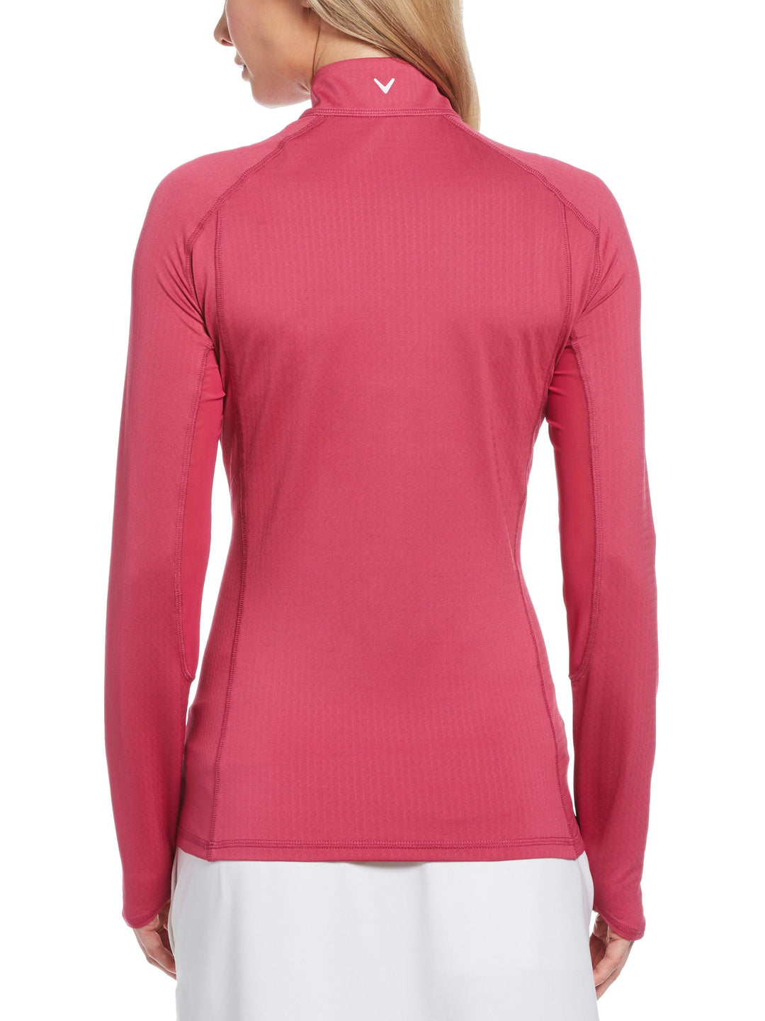 Womens Swing Tech Sun Protection 1/4 Zip Golf Shirt-Jackets-Callaway