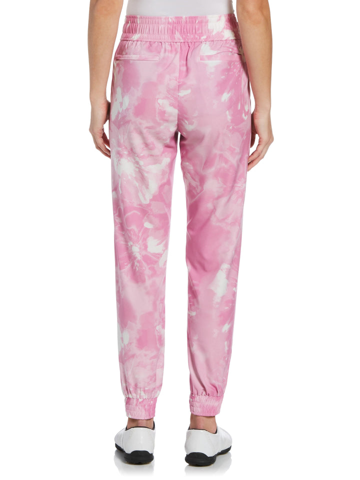 Tie Dye Stretch Golf Jogger (Pastel Lavender) 