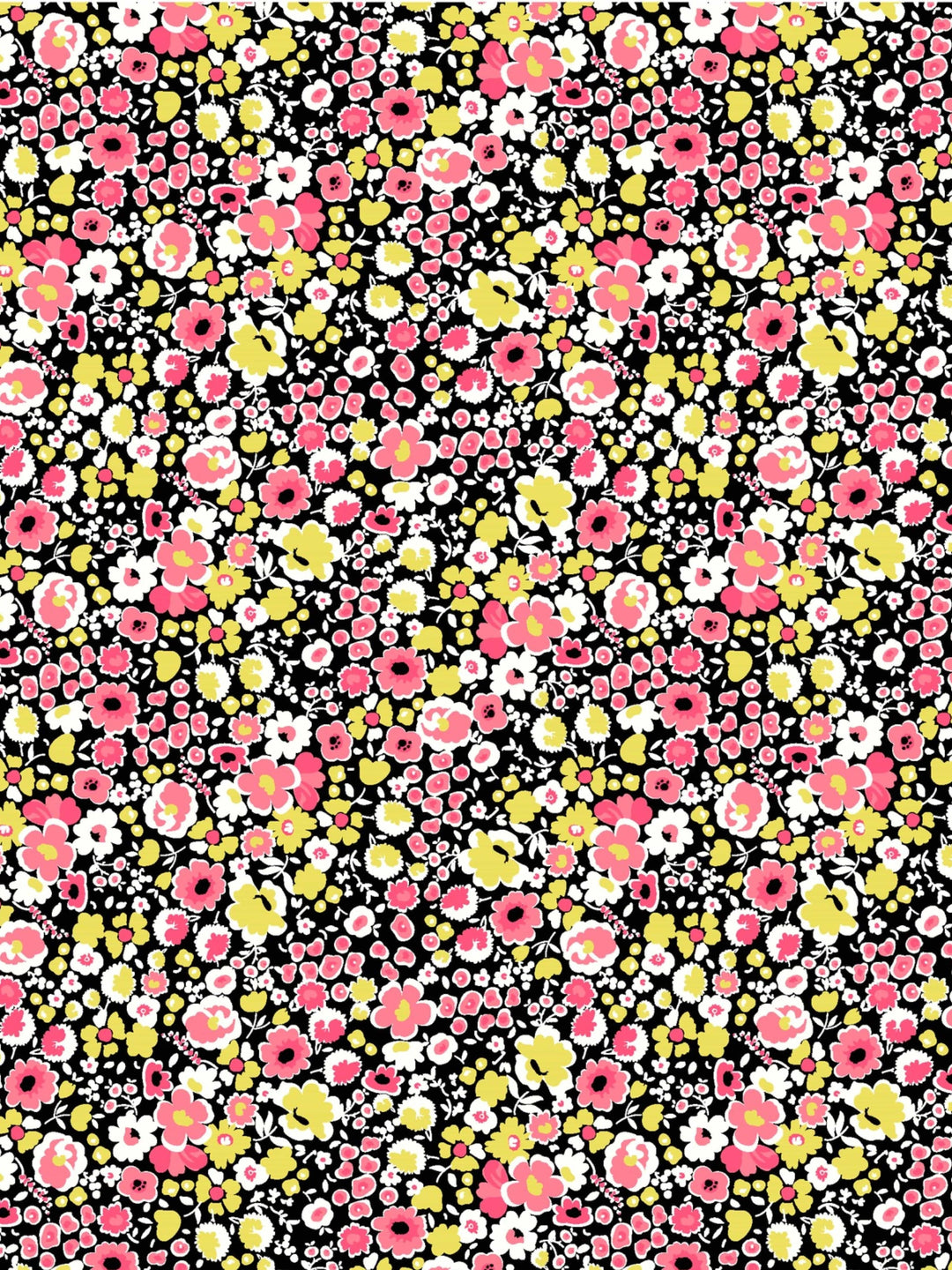 Womens Tiny Floral Print Polo-Polos-Callaway