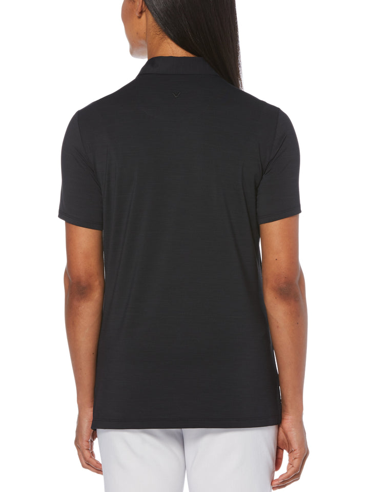 Womens Tonal Performance Polo-Polos-Black-XXL-Callaway
