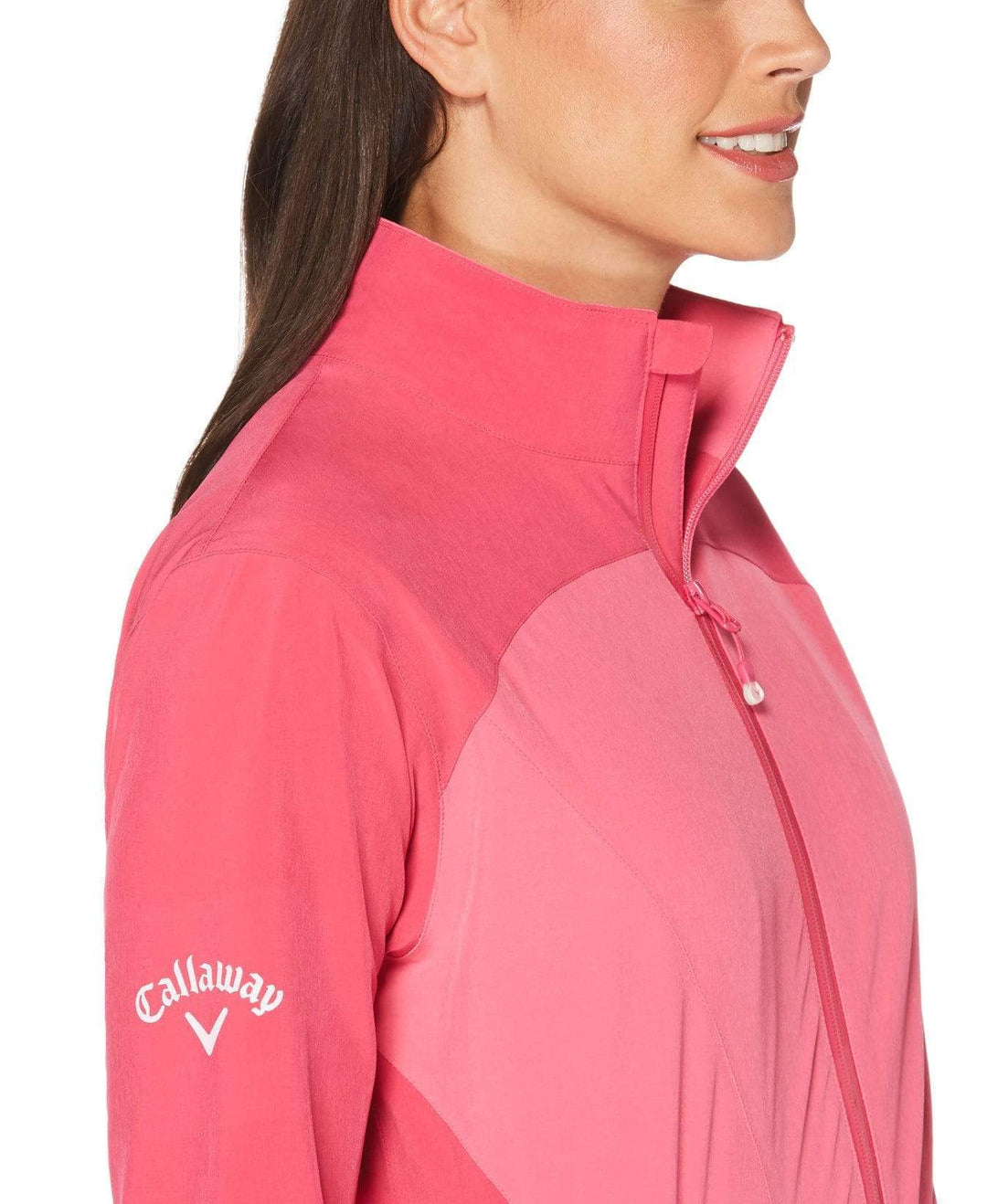 Womens Waterproof Tonal Panel Jacket Jackets