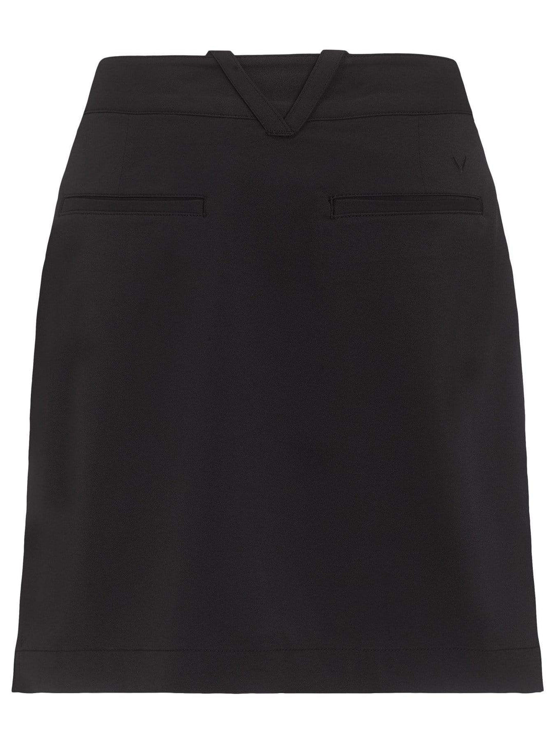 Womens Womens Opti-Stretch 18 in. Solid Skort Skorts Caviar / 14