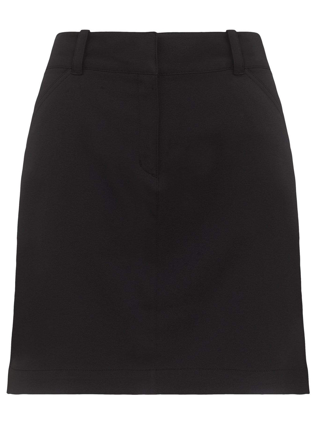 Womens Womens Opti-Stretch 18 in. Solid Skort Skorts Caviar / 14
