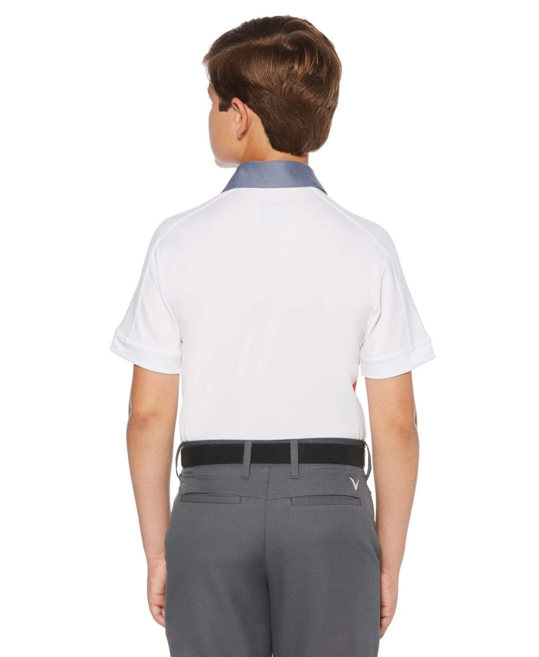 Youth Callaway Mapped Color Block Polo Polos