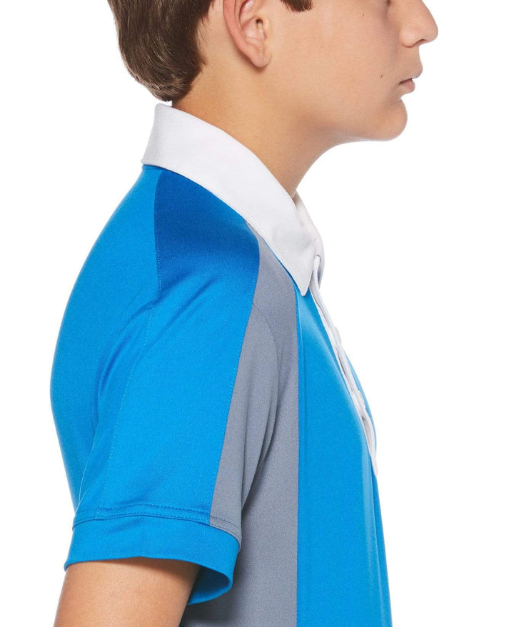 Youth Callaway Mapped Color Block Polo Polos
